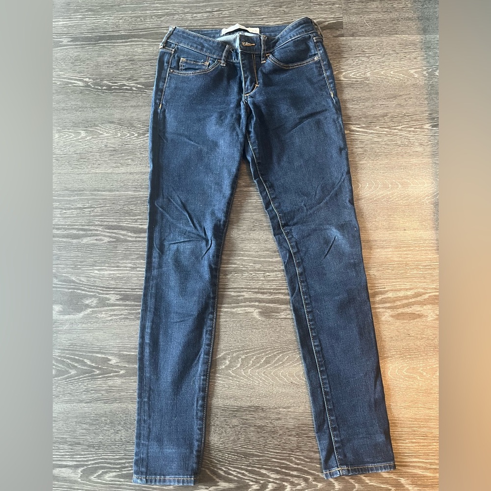 Abercrombie & Fitch | Super Skinny Jeans | Dark Wash | Women’s | 2 Short - Picture 4 of 5